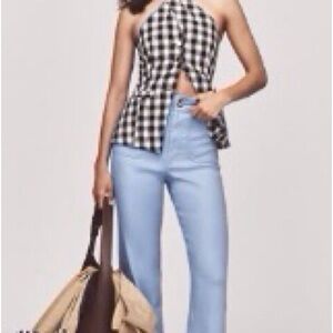 Anthropologie Light Blue Flare Jeans